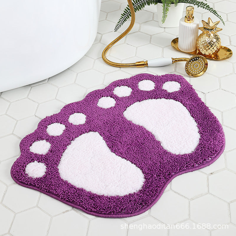 Paw Print Decorative Entrance Mat