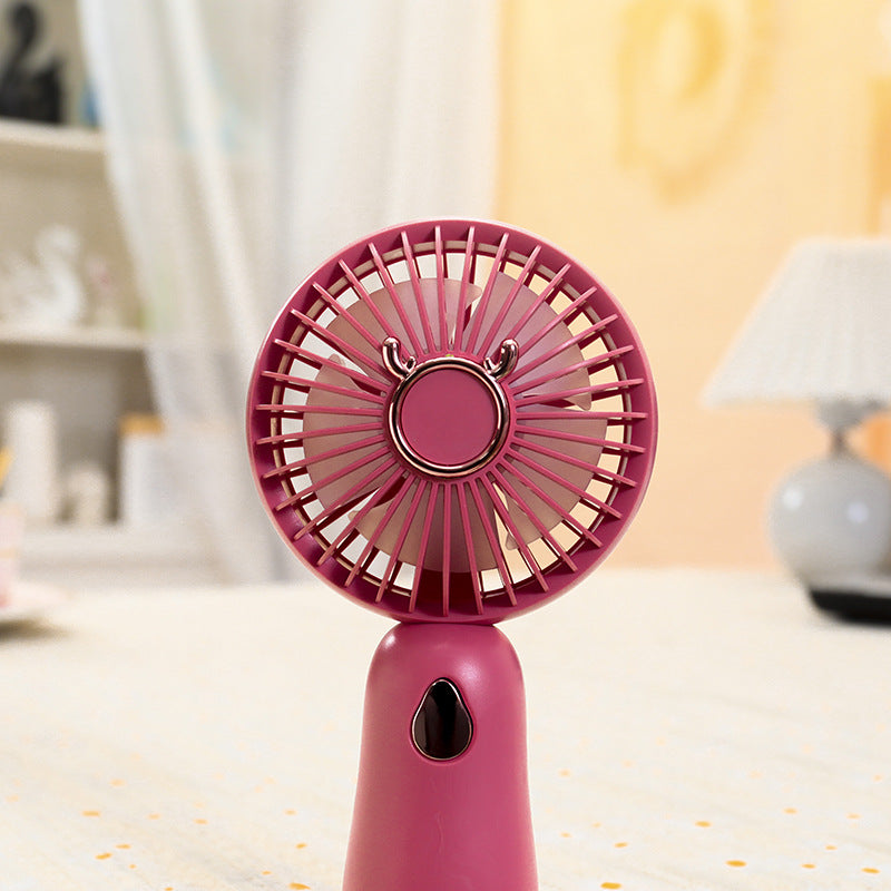 Women's Portable Mini Hand Fan with USB Charging Function Kalsten