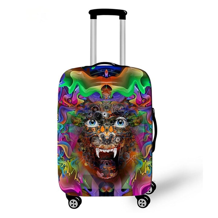 Women's hard-shell suitcase with creative cat design attraction Kalsten