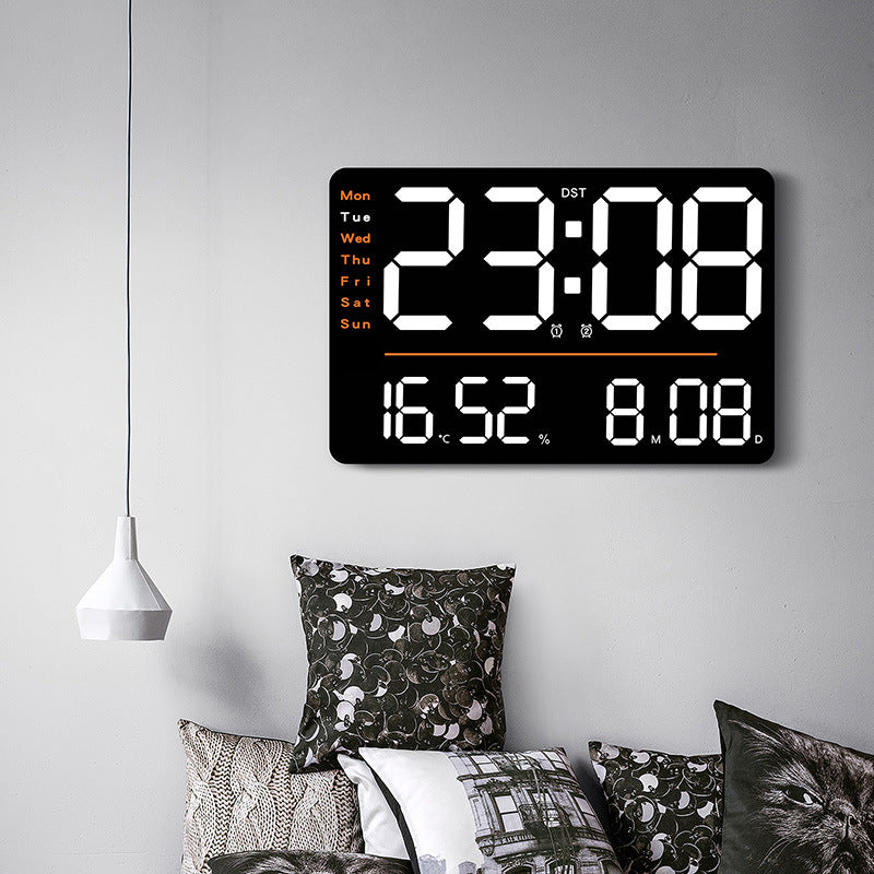 Digital Alarm Clock with Multifunction Temperature and Day of the Week Display Kalsten