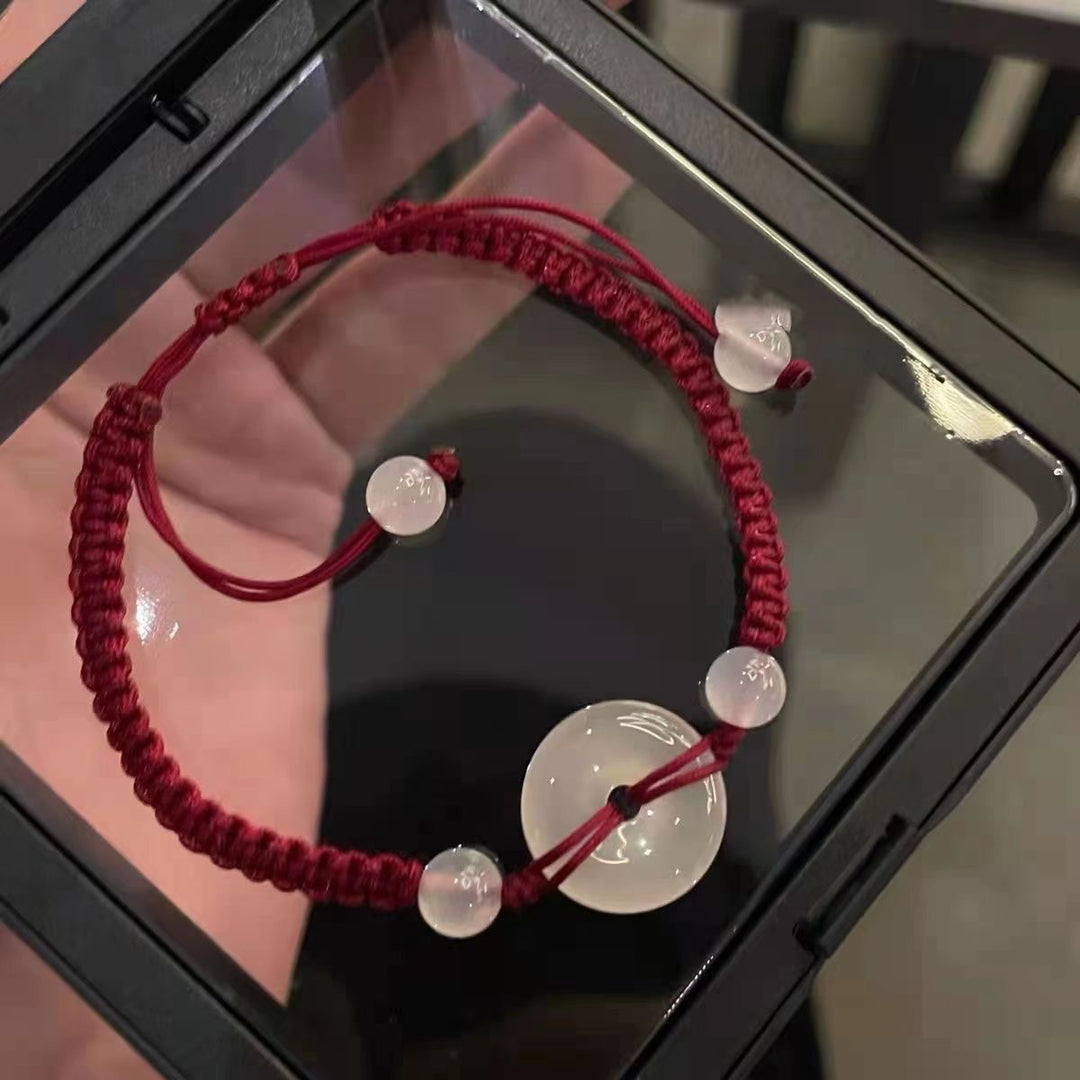 Adjustable Macrame Beaded Bracelet Kalsten