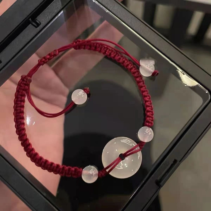 Adjustable Macrame Beaded Bracelet Kalsten