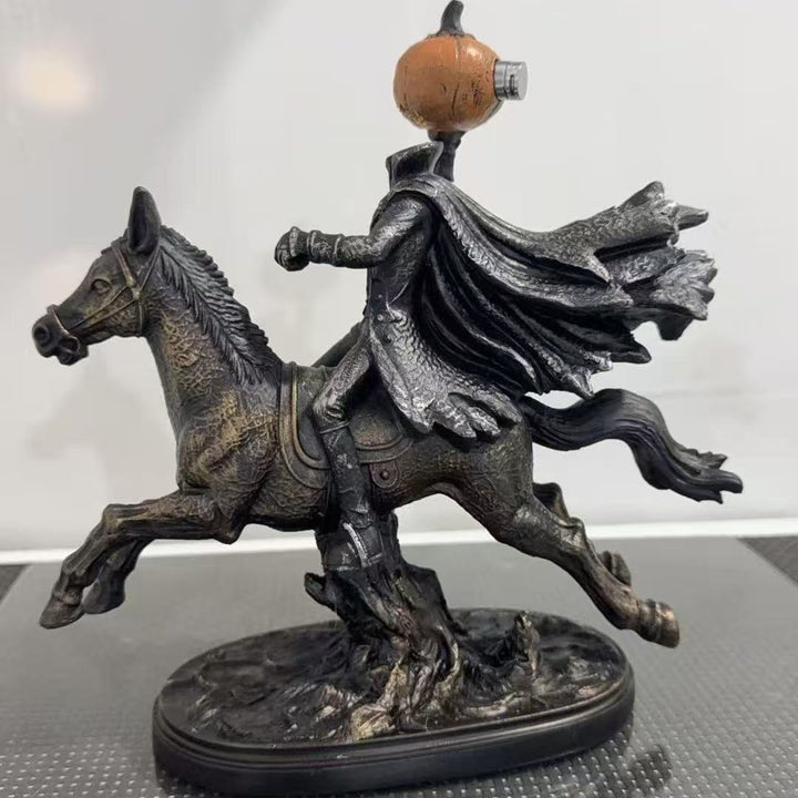 Halloween-Themed Horseman Figurine Kalsten