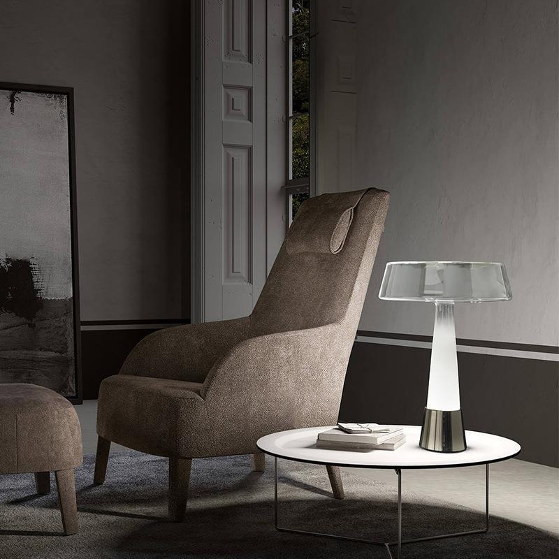 Contemporary Glass Table Lamp