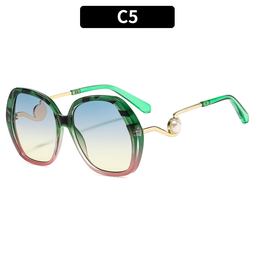 Oversized Geometric Fashion Sunglasses