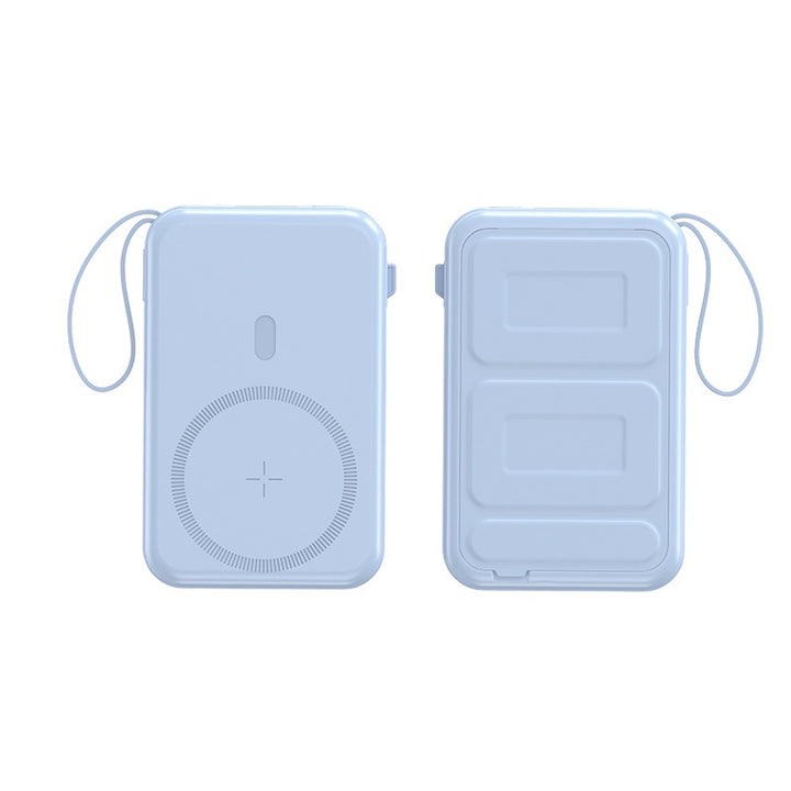 Portable Wireless Powerbank with Integrated Charging Pad Kalsten