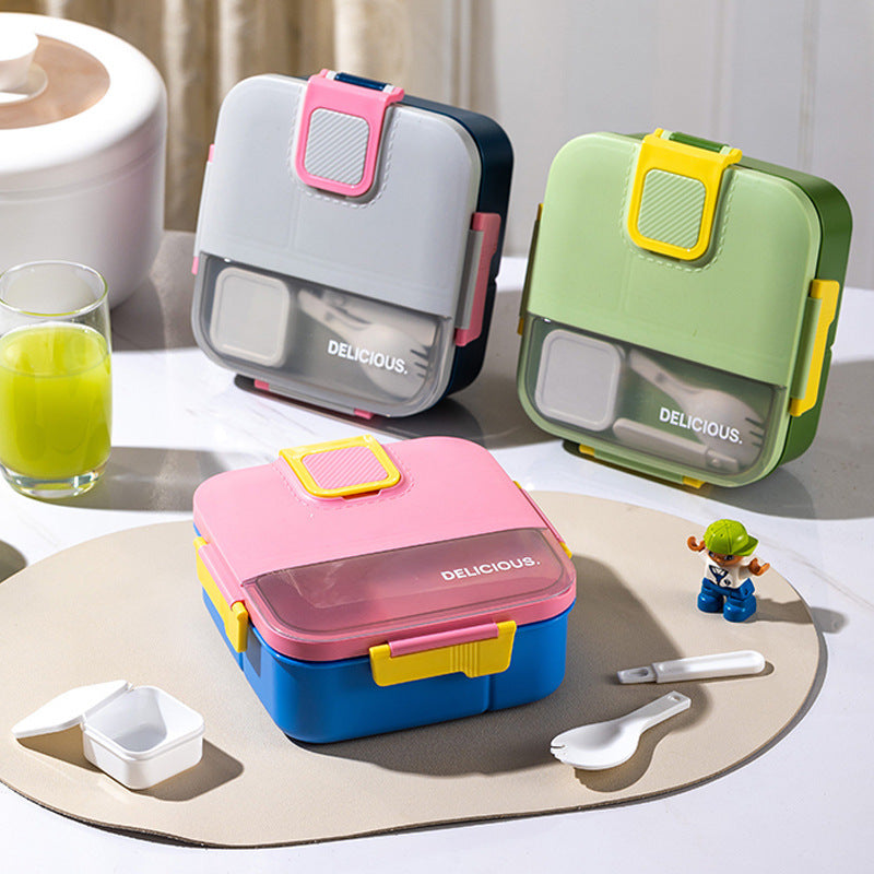 Multi-Sectional Portable Food Storage Box