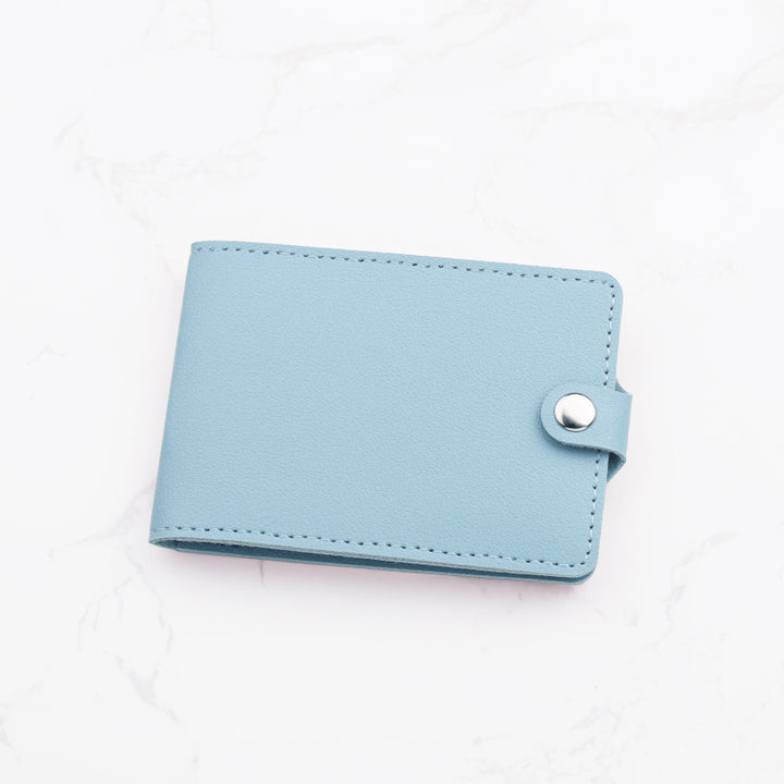 Compact Leather Card Wallet