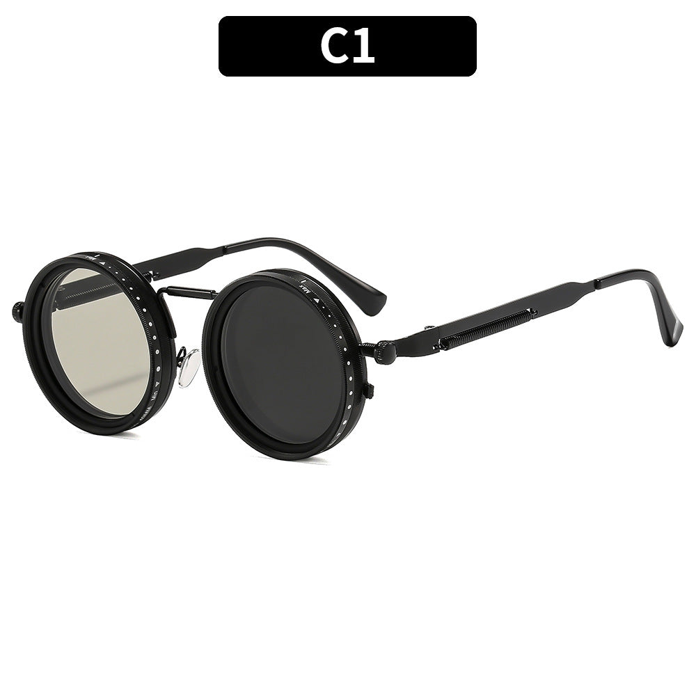 Fashionable Round Frame Sunglasses