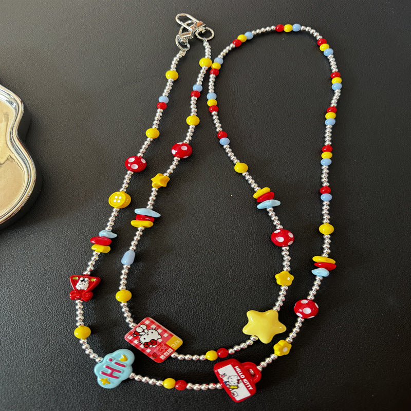 Playful Charm Beaded Necklace Kalsten