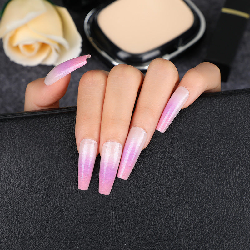 Glamorous artificial nails with gradient Kalsten