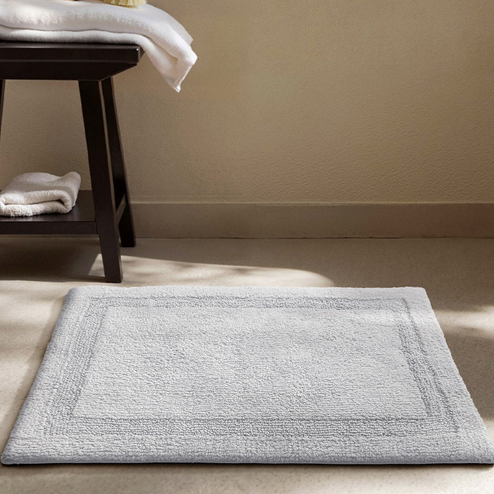 Soft Textured Round Bath Mat Kalsten