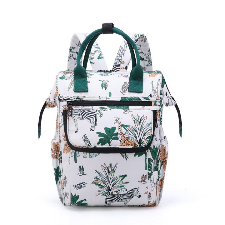 Quilted Multi-Compartment Backpack Kalsten