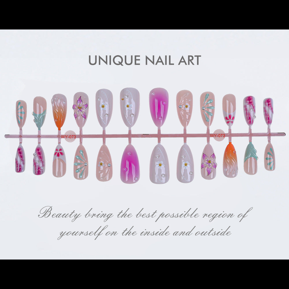 Decorative Press-On Nail Art Collection Kalsten