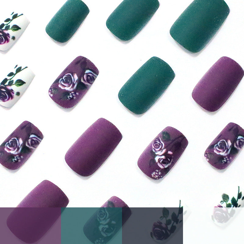 Floral Acrylic Nail Art Enhancements Kalsten 1789915912