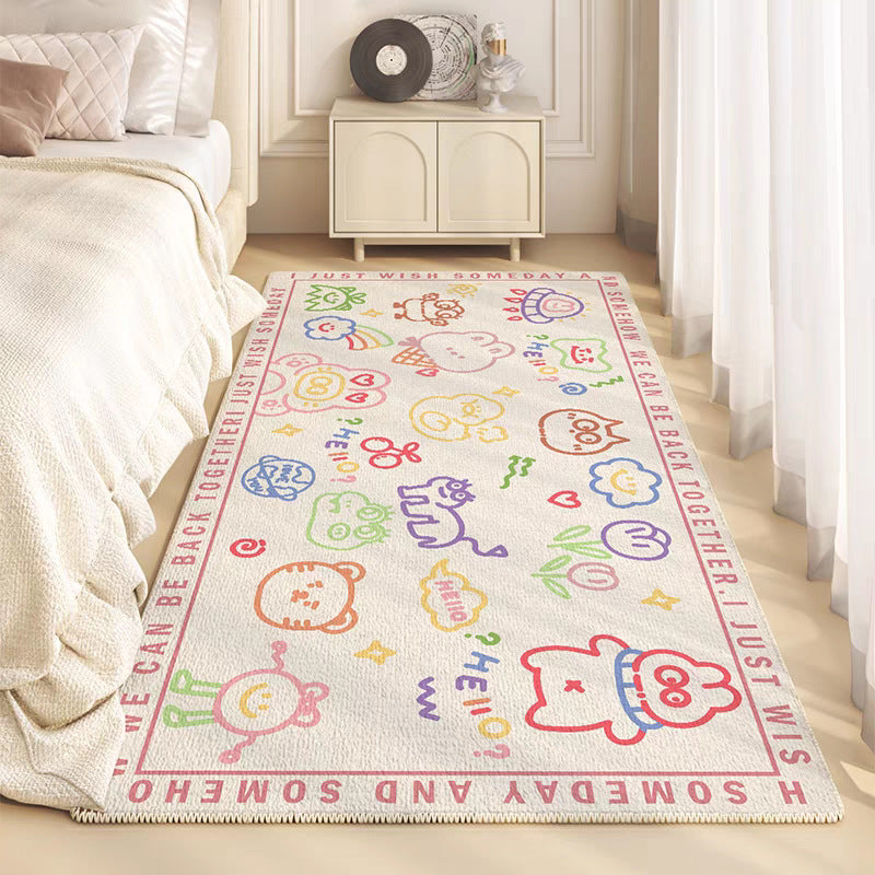 Whimsical Cartoon-Themed Area Rug