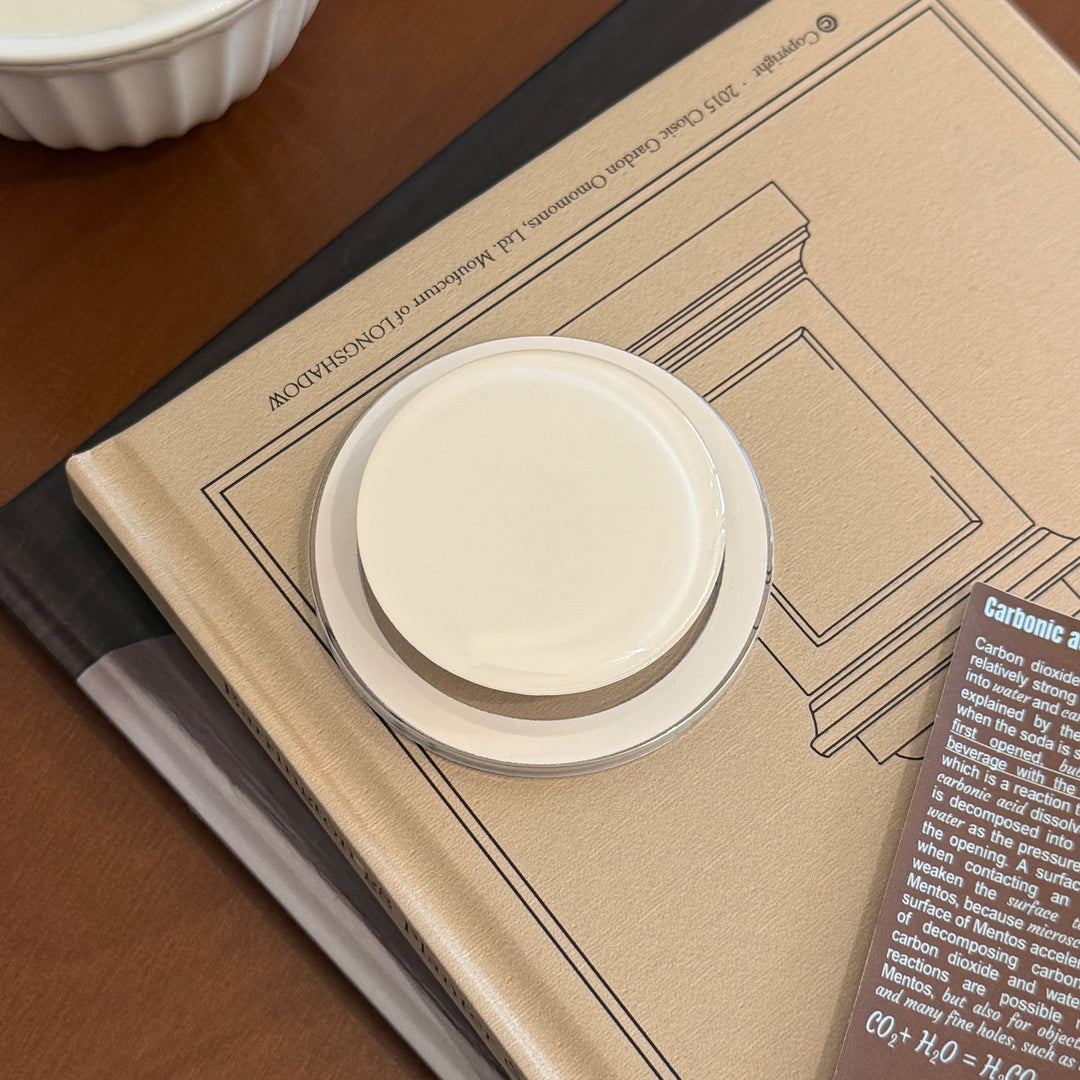 Elegant beef coaster made of high-quality glass Kalsten