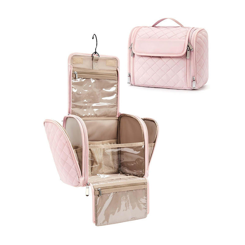 Cosmetic storage bag with multiple compartments Kalsten