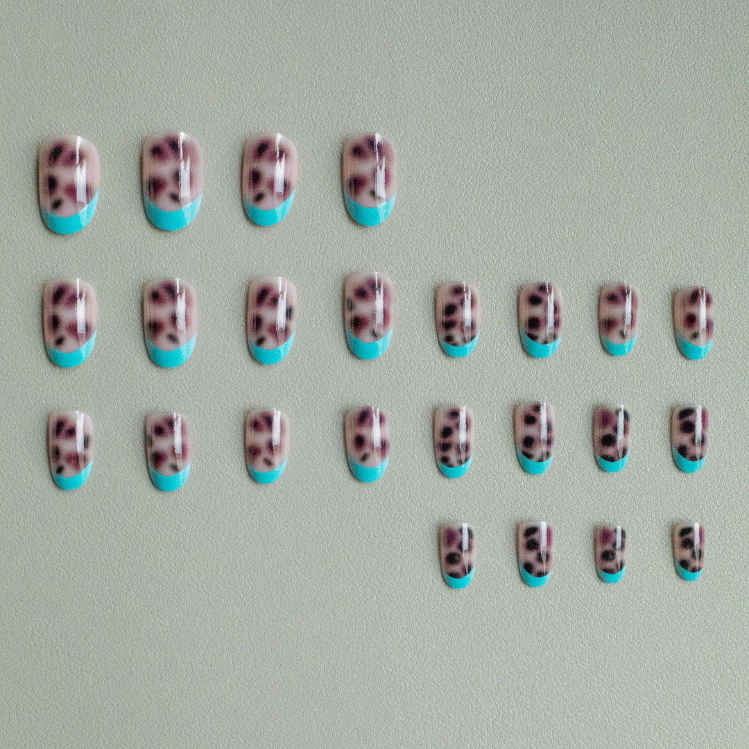 Artistic Animal Print Nail Art