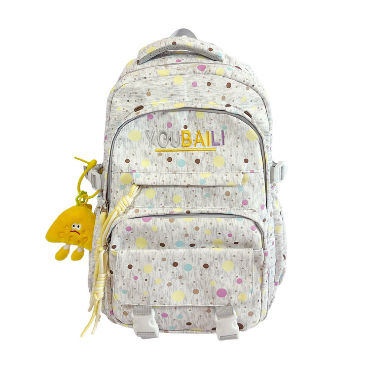 Playful Polka Dot School Backpack Kalsten