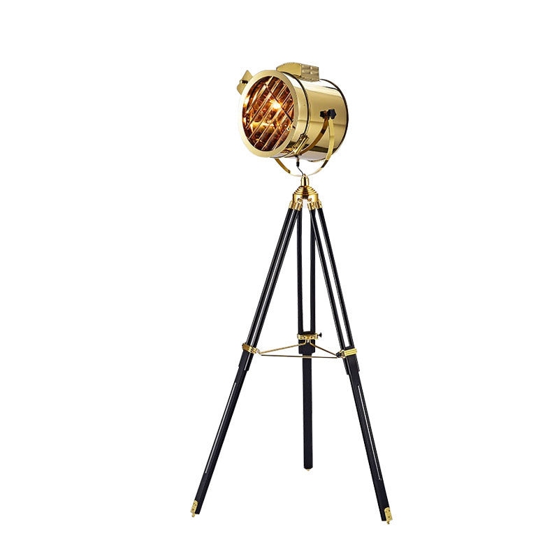 Vintage-Inspired Tripod Floor Lamp