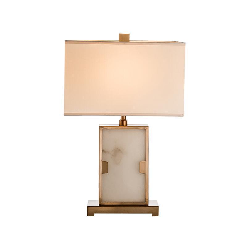 Elegant Table Lamp with Marble Base