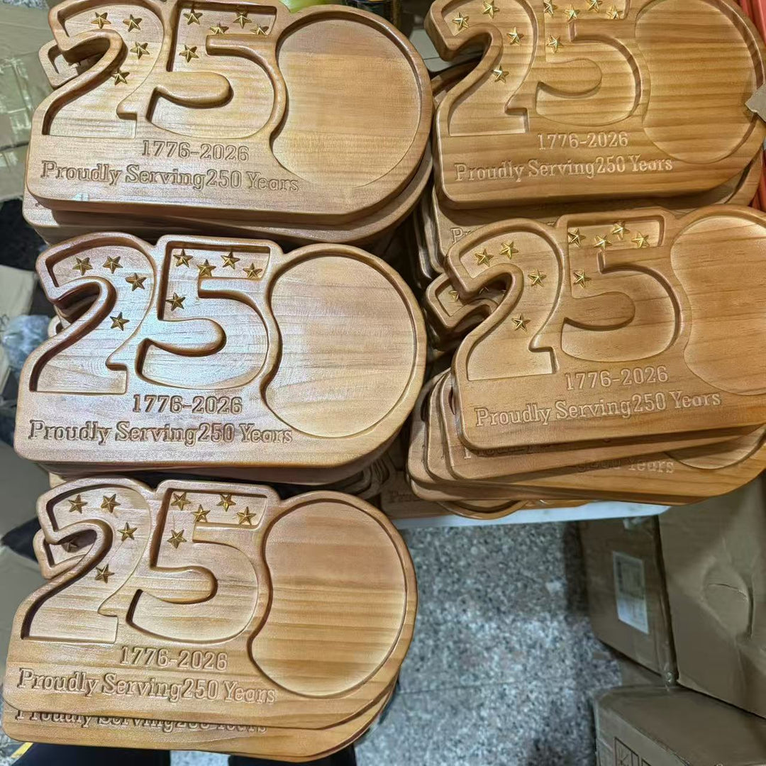 Rustic Wooden Commemorative Plaque Kalsten