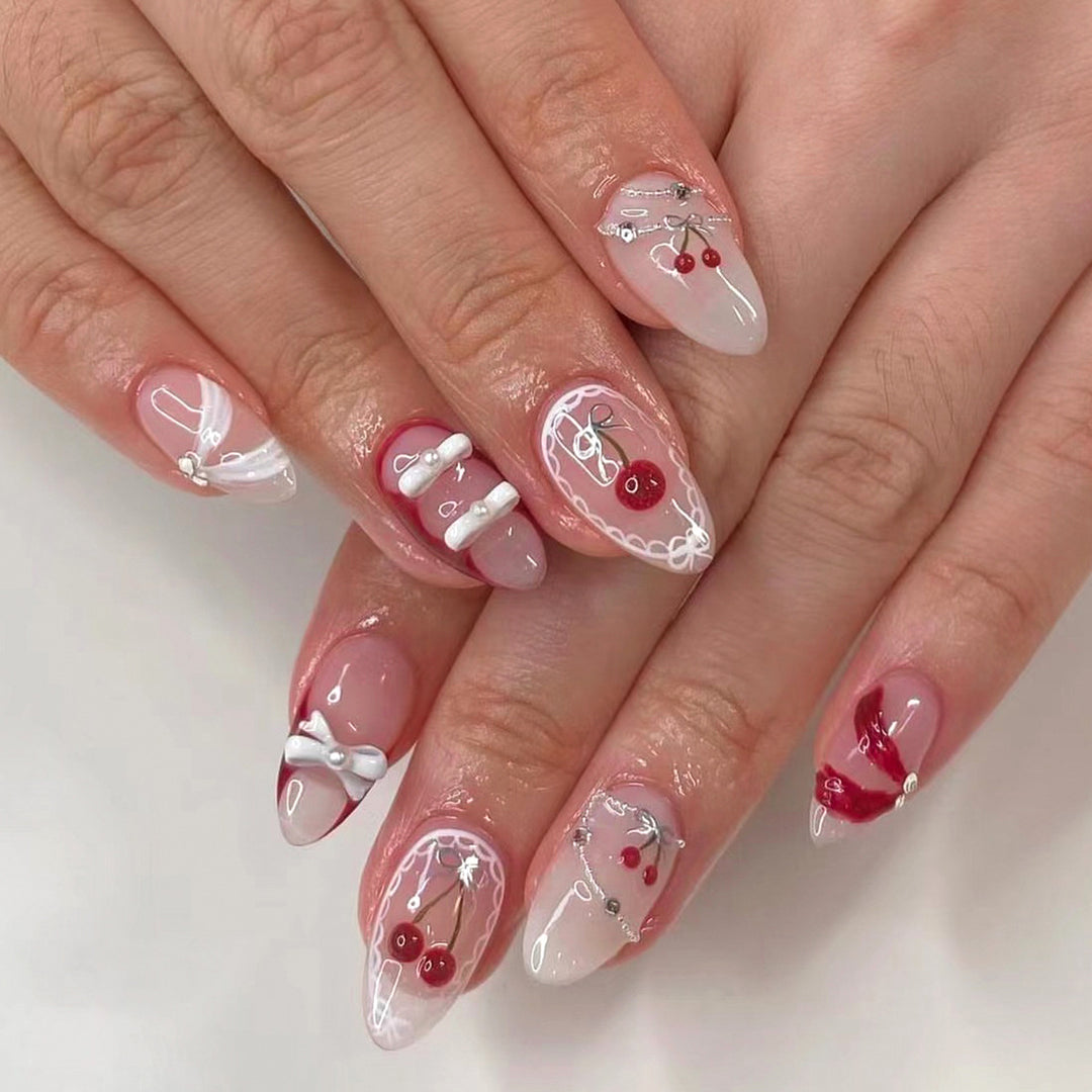 Artfully Designed Nail Extensions with Elegant Details Kalsten