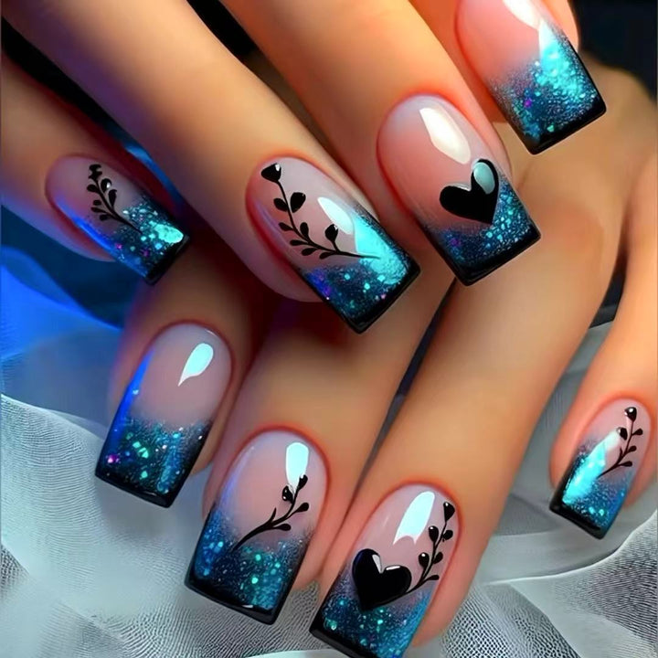 Artistic Gradient Nail Extensions Kalsten