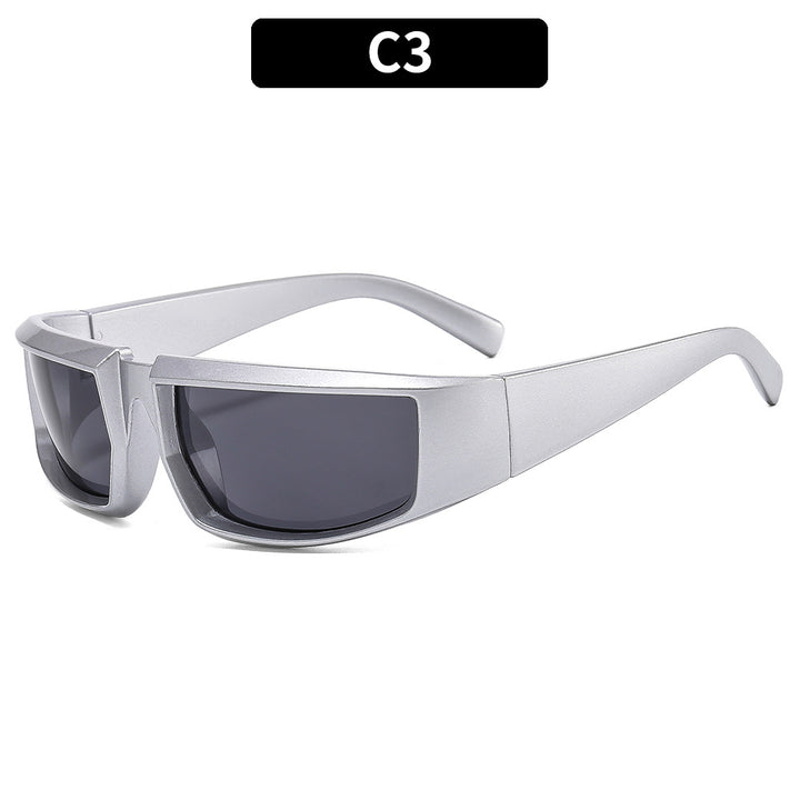 Sleek Oversized Sport Sunglasses