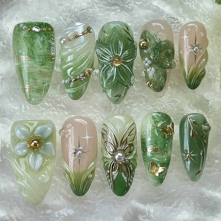Glamorous Asian Art Nail Collection Kalsten