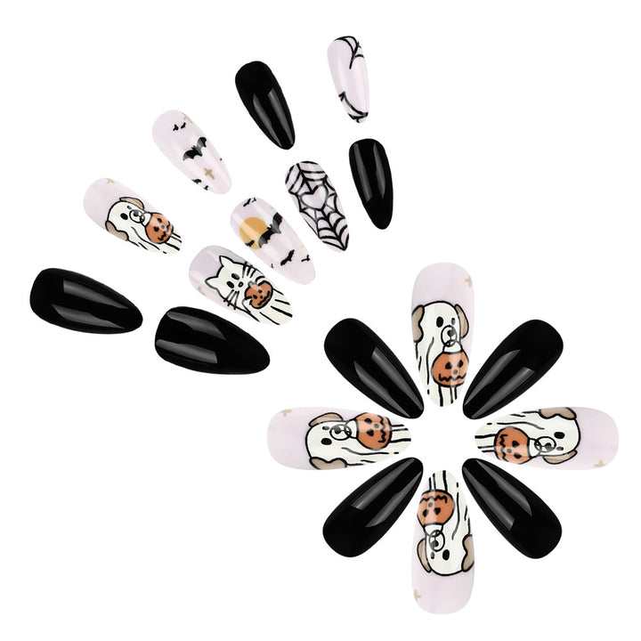 Artistic Halloween-Themed Press-On Nail Collection Kalsten