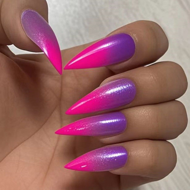 Premium Glossy Design Press-On Nails Kalsten