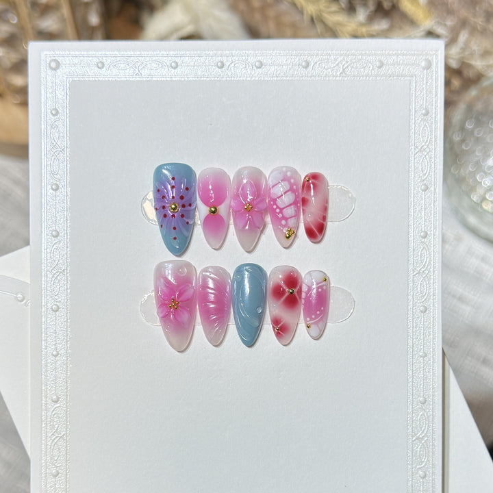 Reusable Press-On Nail Set Kalsten
