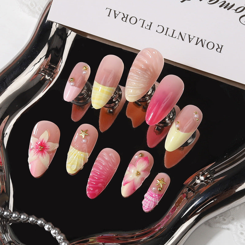 Flower-Inspired Press-On Nail Collection Kalsten