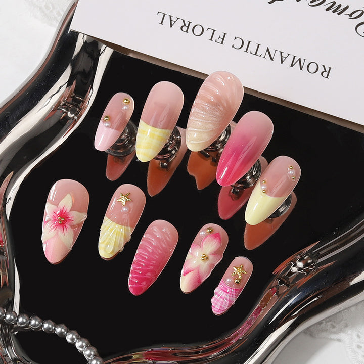 Flower-Inspired Press-On Nail Collection Kalsten