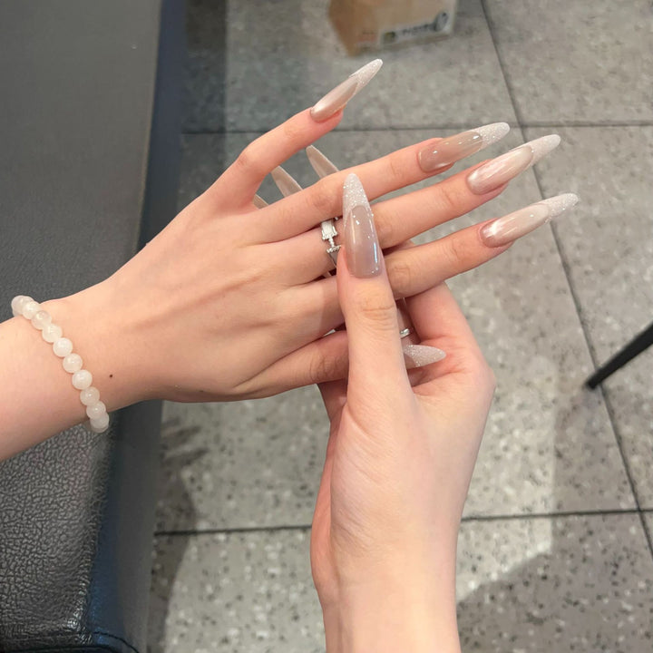 Glossy Press-On Nails Set Kalsten
