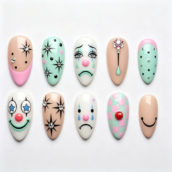 Halloween-Themed Press-On Nail Set Kalsten