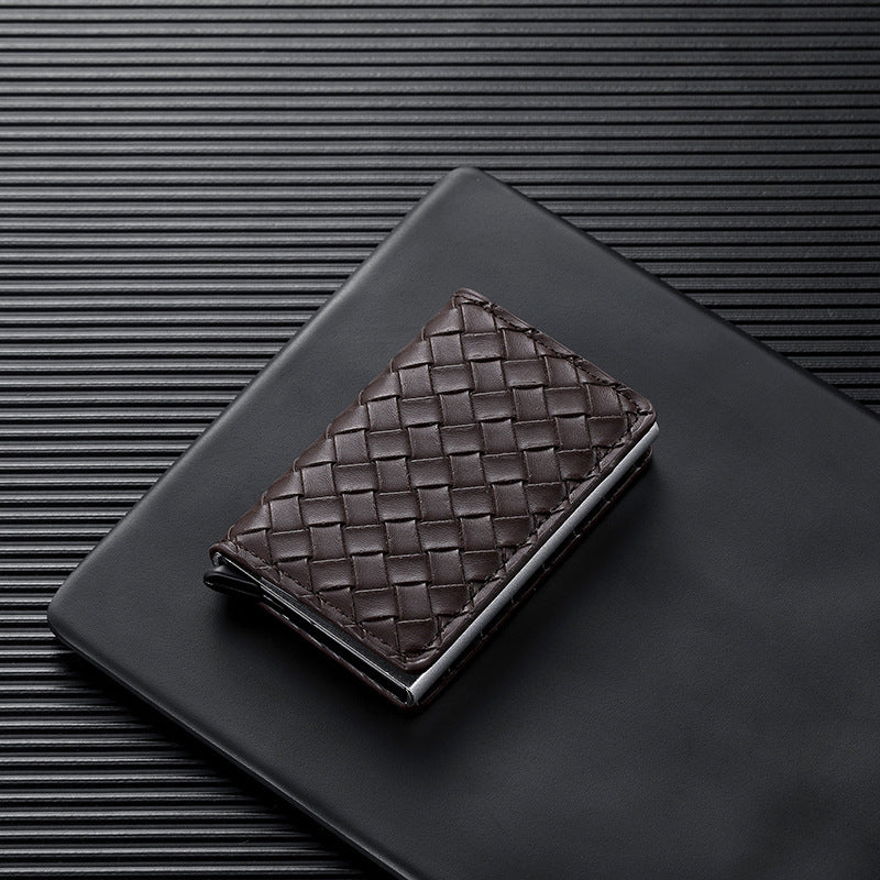 Premium Leather Business Card Holder Kalsten