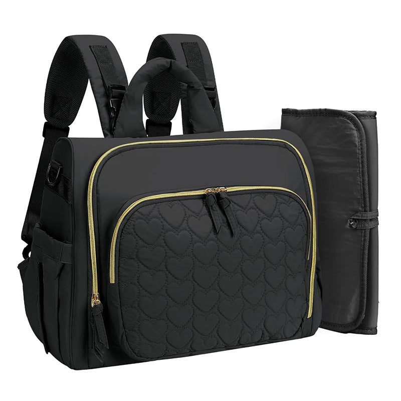 Multifunctional diaper bag with ergonomic shoulder straps Kalsten