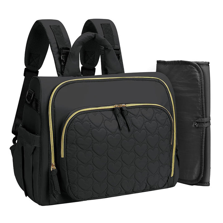 Multifunctional diaper bag with ergonomic shoulder straps Kalsten