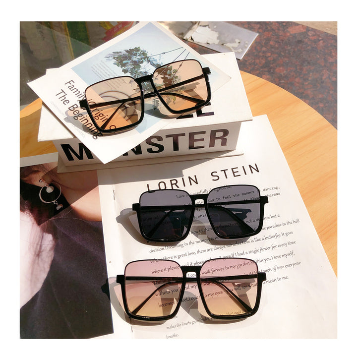 Oversized Geometric Frame Sunglasses Kalsten