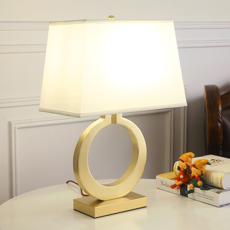Modern Circle Design Table Lamp