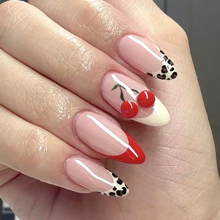 Decorative Stiletto Press-On Nail Art Kalsten