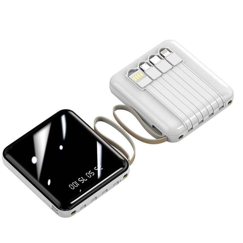 Multifunctional power bank with integrated charging cable Kalsten