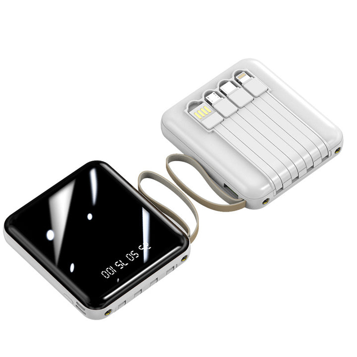 Multifunctional power bank with integrated charging cable Kalsten