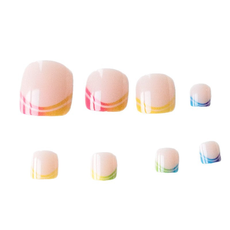 Vibrant Decorative Toe Nail Art Kalsten