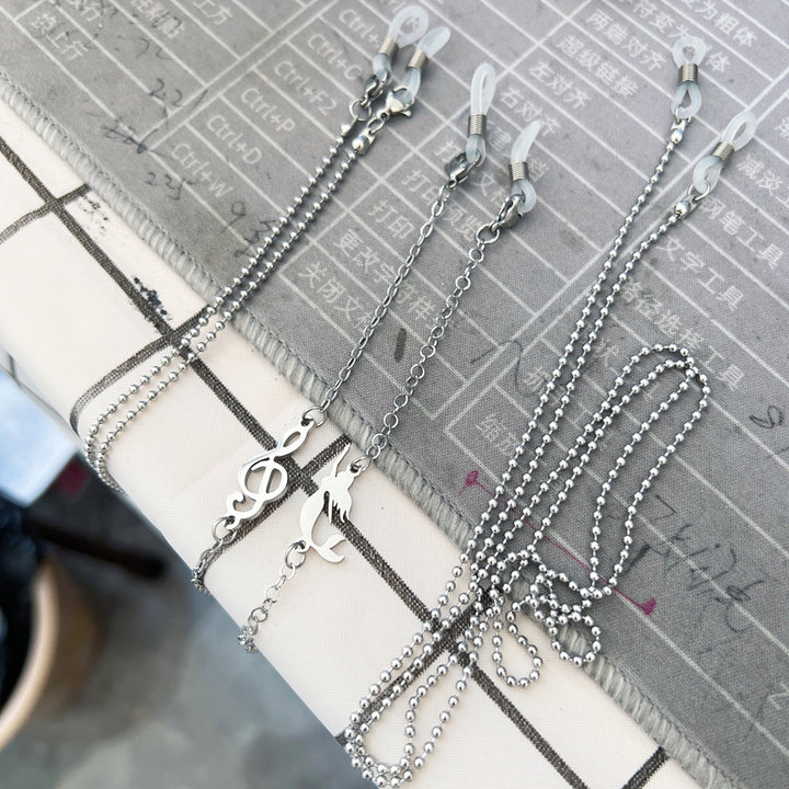 Stylish Metallic Eyewear Chain Kalsten