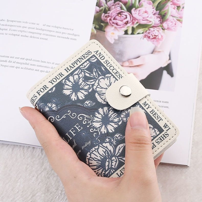 Stylish Floral Print Wallet Kalsten