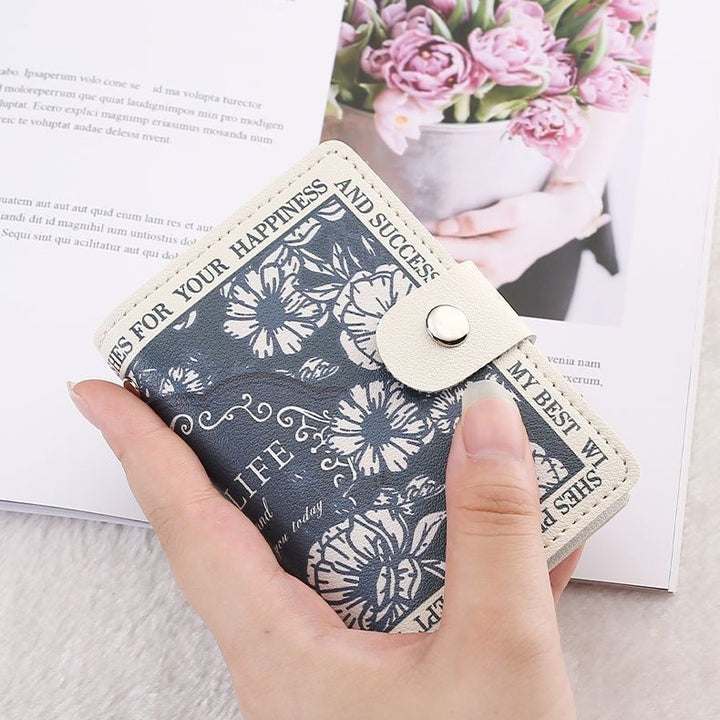 Stylish Floral Print Wallet Kalsten